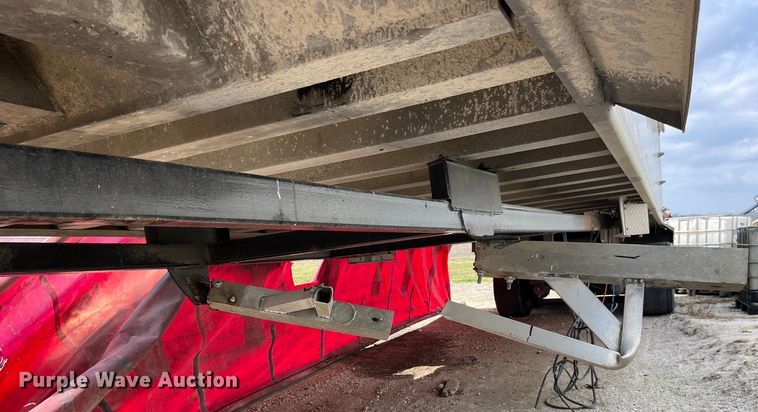 image for item LD9312 2001 Vantage T-91-SS end dump trailer