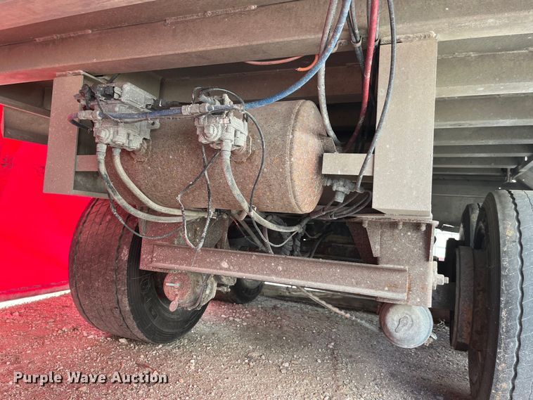 image for item LD9312 2001 Vantage T-91-SS end dump trailer