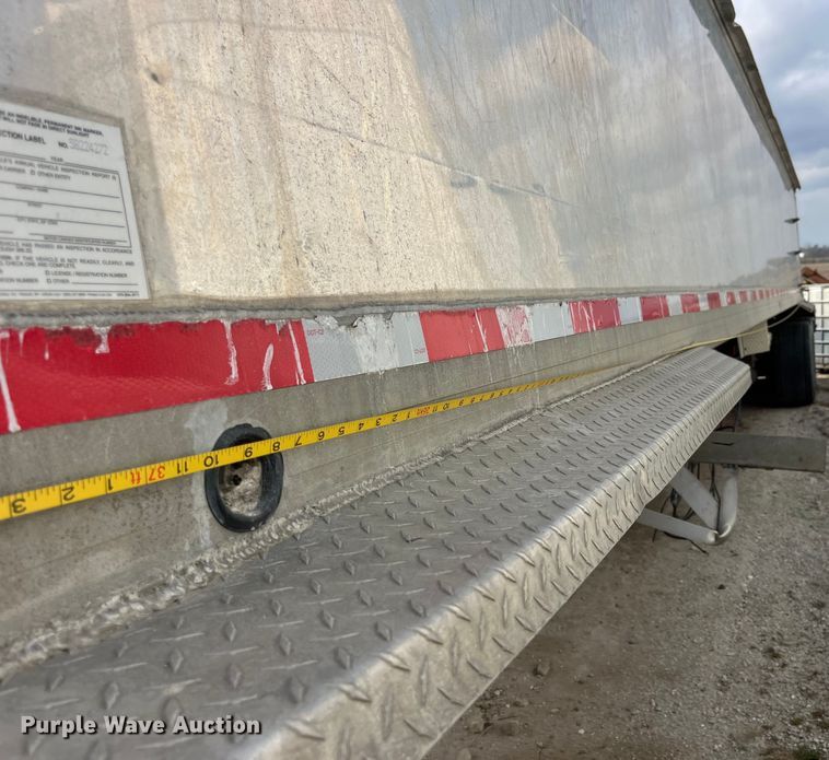 image for item LD9312 2001 Vantage T-91-SS end dump trailer