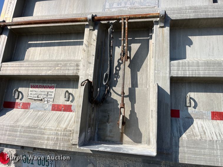 image for item LD9319 2003 Vantage T-91-SS end dump trailer