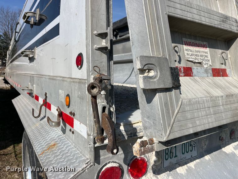 image for item LD9319 2003 Vantage T-91-SS end dump trailer