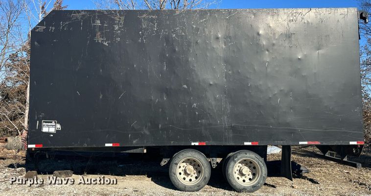 image for item LD9975 2009 Shop built debris trailer