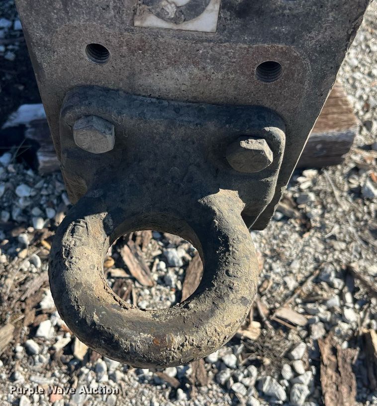 image for item LD9975 2009 Shop built debris trailer