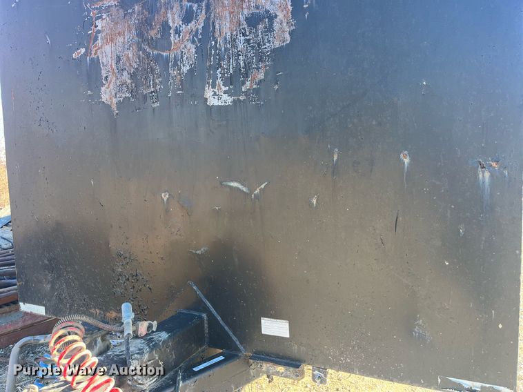 image for item LD9975 2009 Shop built debris trailer