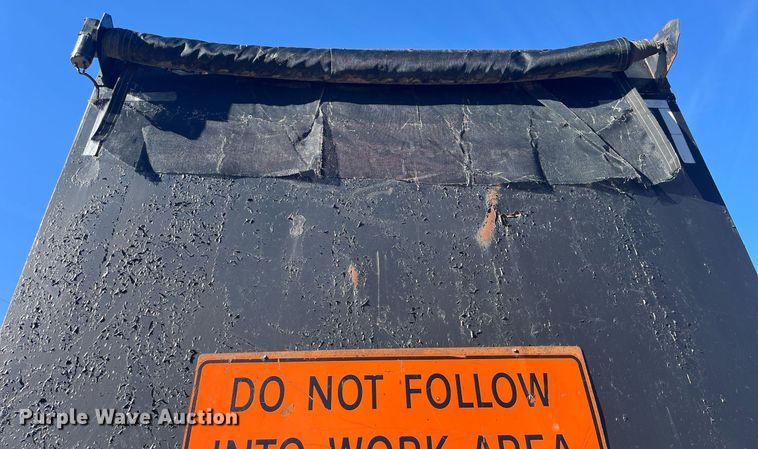 image for item LD9975 2009 Shop built debris trailer