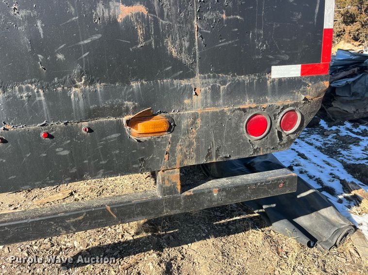 image for item LD9975 2009 Shop built debris trailer