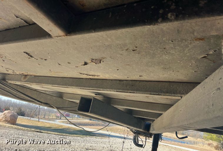 image for item LD9975 2009 Shop built debris trailer