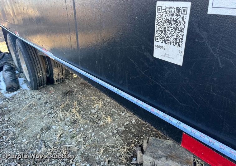 image for item LD9975 2009 Shop built debris trailer