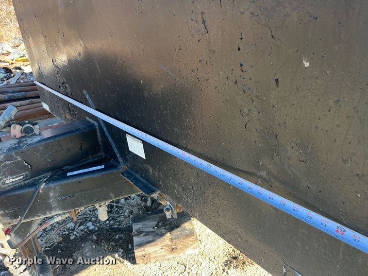 image for item LD9975 2009 Shop built debris trailer