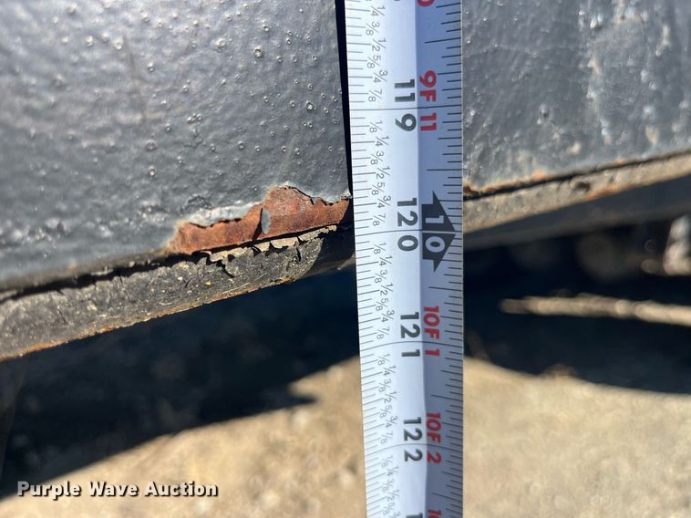 image for item LD9975 2009 Shop built debris trailer