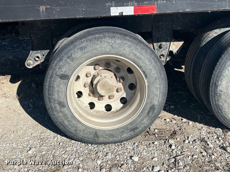 image for item LD9975 2009 Shop built debris trailer