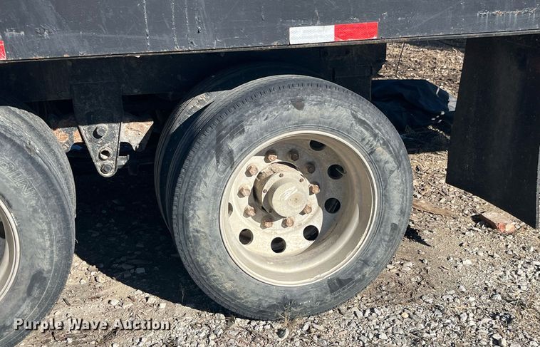 image for item LD9975 2009 Shop built debris trailer