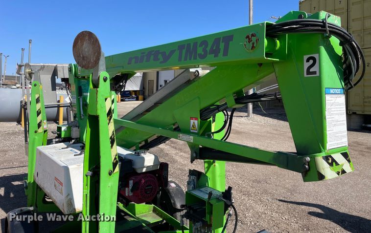 image for item LW9014 2014 Nifty Lift  TM34TGE boom lift