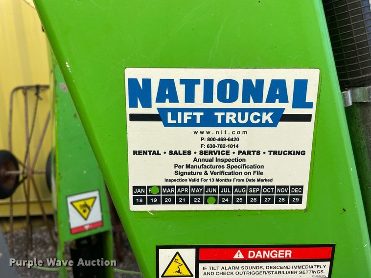 image for item LW9014 2014 Nifty Lift  TM34TGE boom lift