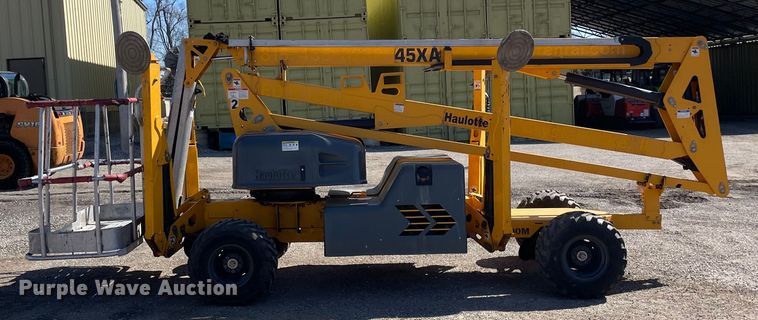 image for item LW9015 2017 Haulotte 45XA boom lift