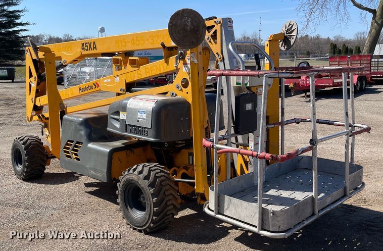 image for item LW9015 2017 Haulotte 45XA boom lift