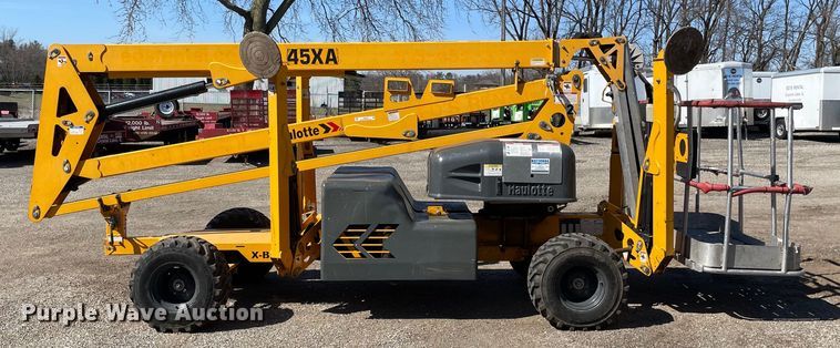 image for item LW9015 2017 Haulotte 45XA boom lift