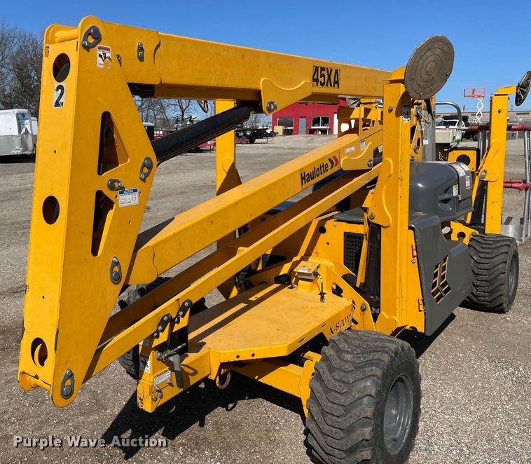 image for item LW9015 2017 Haulotte 45XA boom lift
