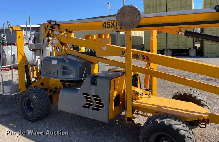 image for item LW9015 2017 Haulotte 45XA boom lift