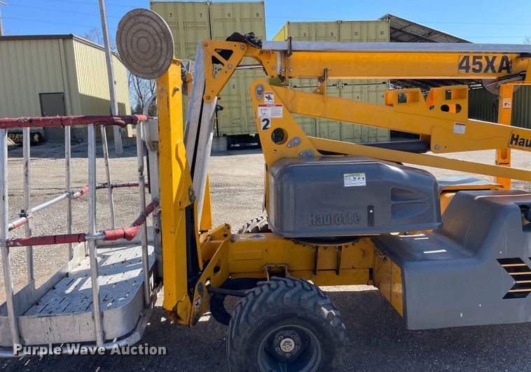 image for item LW9015 2017 Haulotte 45XA boom lift