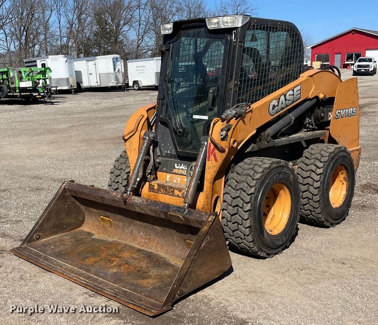 image for item LW9016 2011 Case SV185 skid steer loader