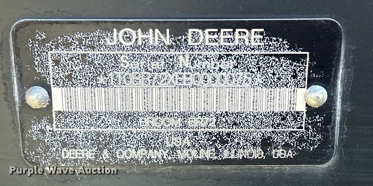 image for item MO9207 John Deere BR72 72