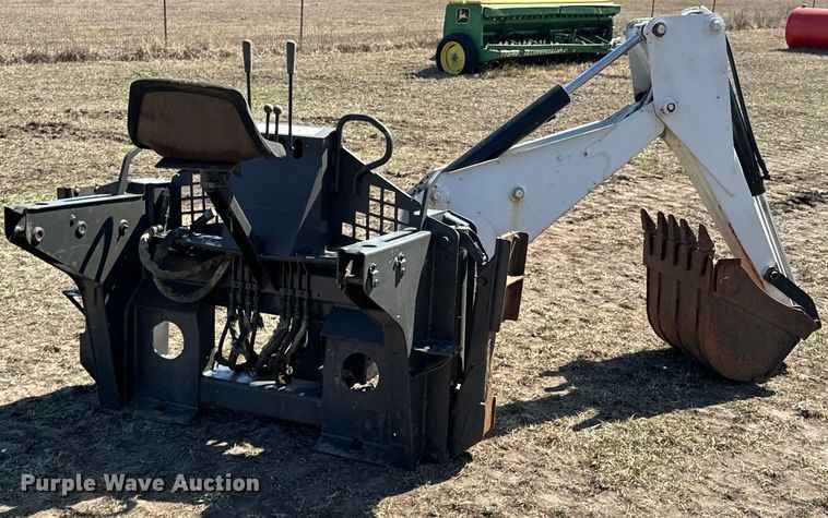 image for item ND9004 Ingersoll Rand 709 FDS skid steer backhoe