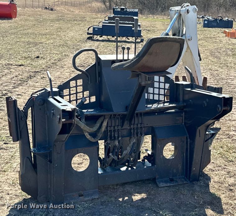 image for item ND9004 Ingersoll Rand 709 FDS skid steer backhoe