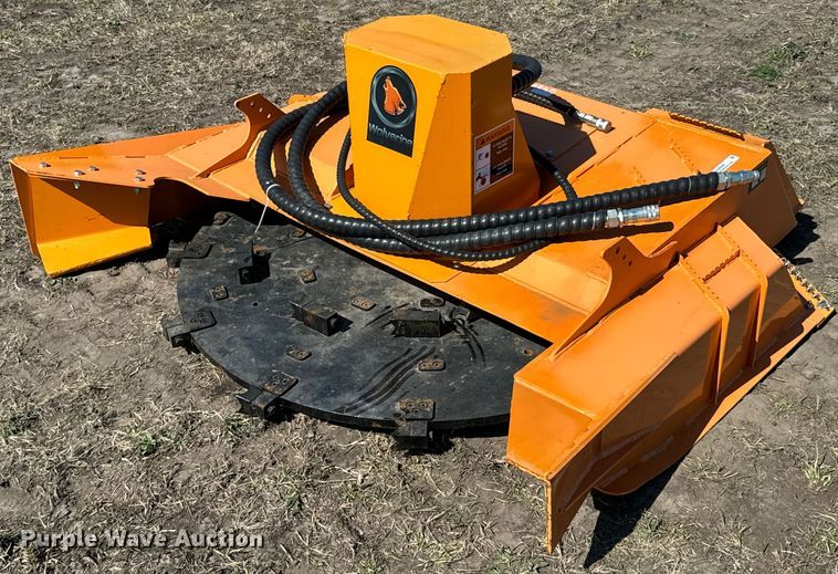image for item ND9006 2023 Wolverine DM-13-72W skid steer disc mulcher 