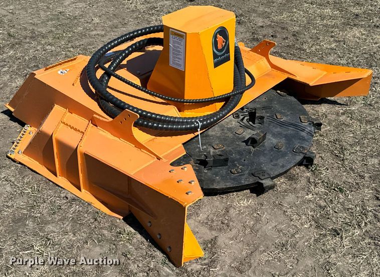 image for item ND9006 2023 Wolverine DM-13-72W skid steer disc mulcher 