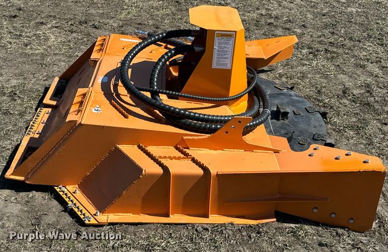 image for item ND9006 2023 Wolverine DM-13-72W skid steer disc mulcher 