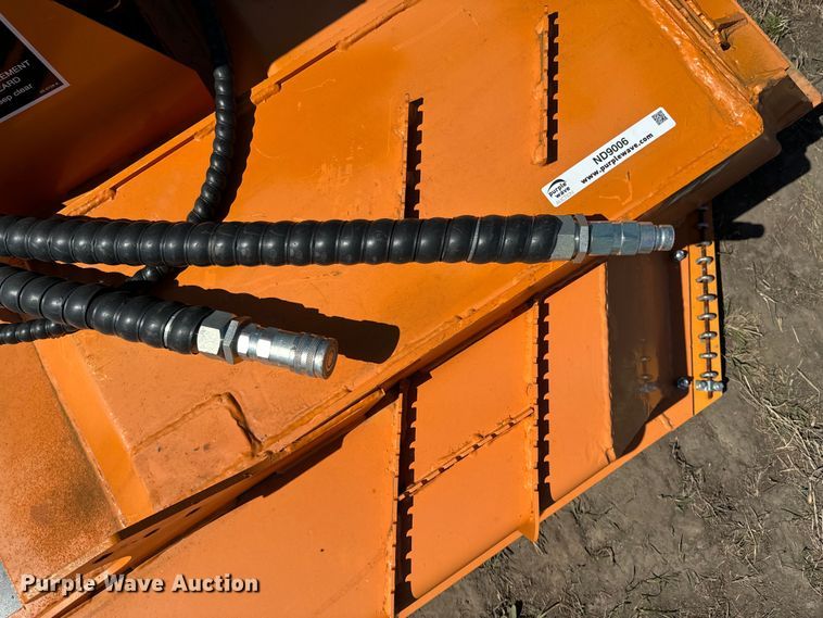 image for item ND9006 2023 Wolverine DM-13-72W skid steer disc mulcher 