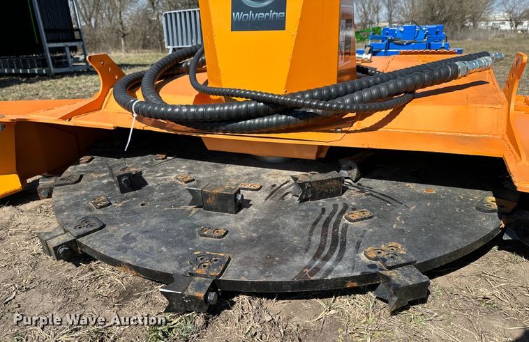 image for item ND9006 2023 Wolverine DM-13-72W skid steer disc mulcher 