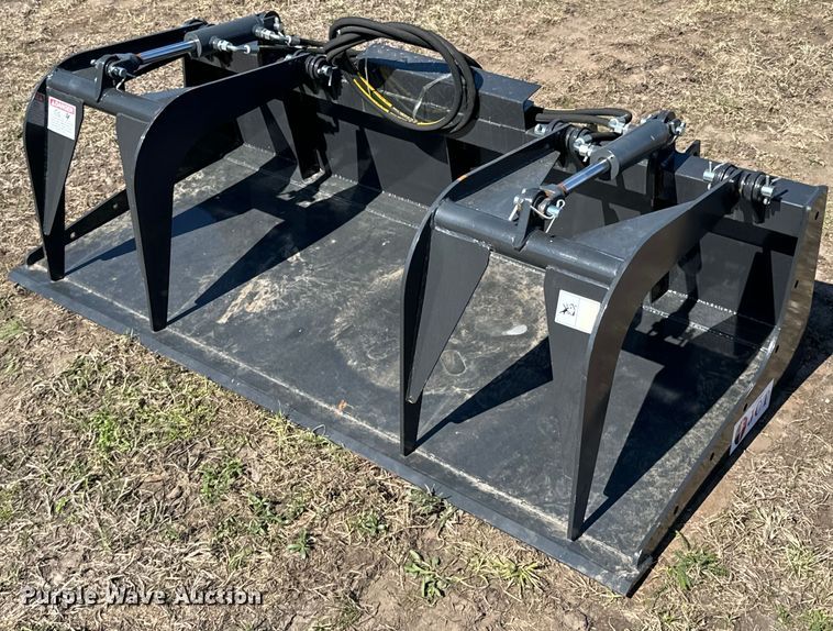 image for item ND9007 JCT skid steer grapple bucket