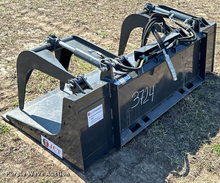 image for item ND9007 JCT skid steer grapple bucket