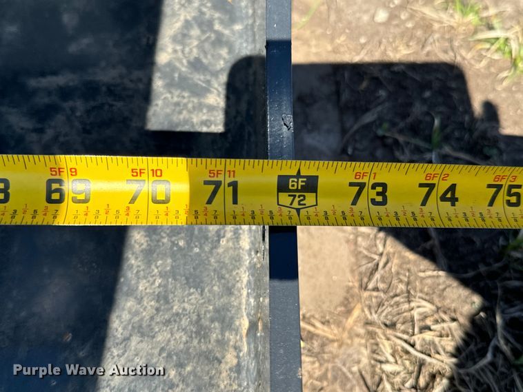 image for item ND9007 JCT skid steer grapple bucket