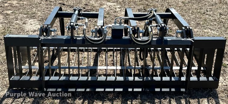 image for item ND9008 JCT  skid steer rock grapple bucket