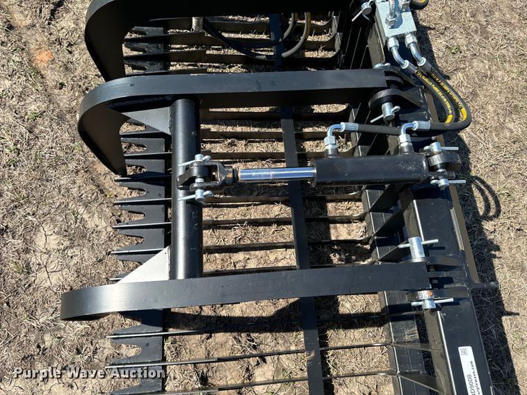 image for item ND9008 JCT  skid steer rock grapple bucket