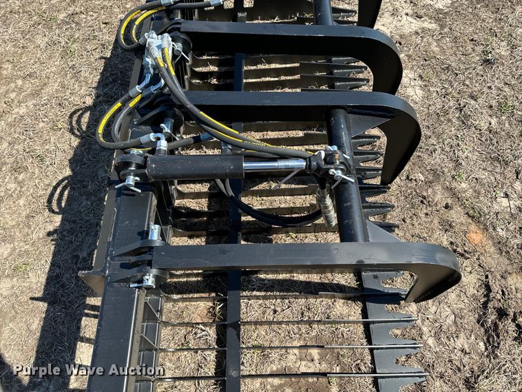 image for item ND9008 JCT  skid steer rock grapple bucket