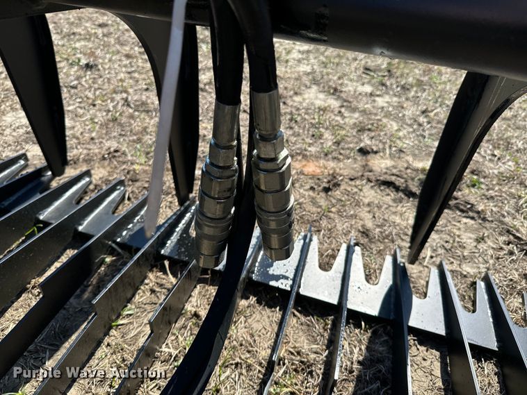 image for item ND9008 JCT  skid steer rock grapple bucket