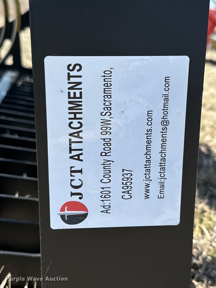 image for item ND9008 JCT  skid steer rock grapple bucket