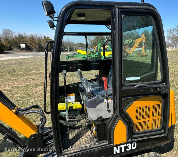 image for item ND9014 2023 AgroTK NT30 mini excavator