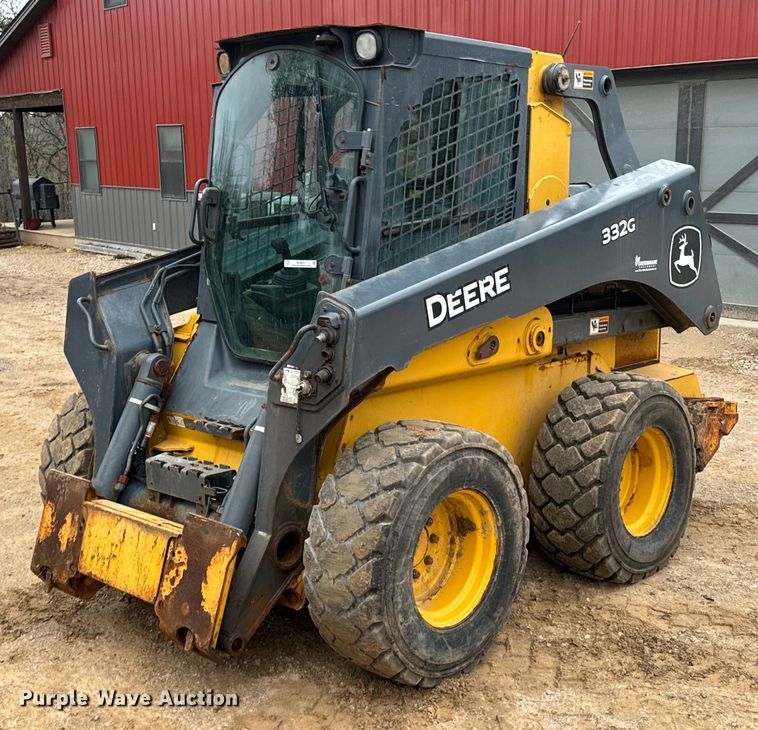 image for item ND9051 2020 John Deere 332G skid steer loader