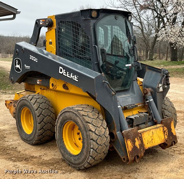 image for item ND9051 2020 John Deere 332G skid steer loader