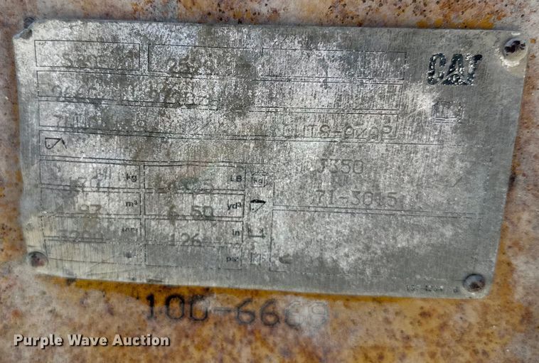 image for item NF9428 2007 Caterpillar 972H wheel loader