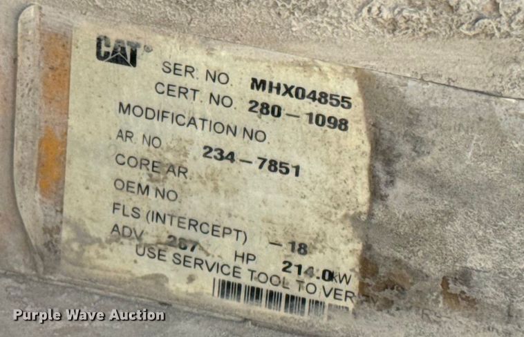 image for item NF9428 2007 Caterpillar 972H wheel loader