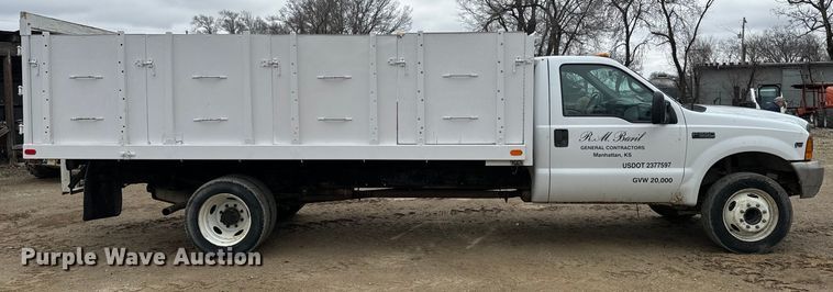 image for item NF9436 2000 Ford F550 Super Duty dump truck