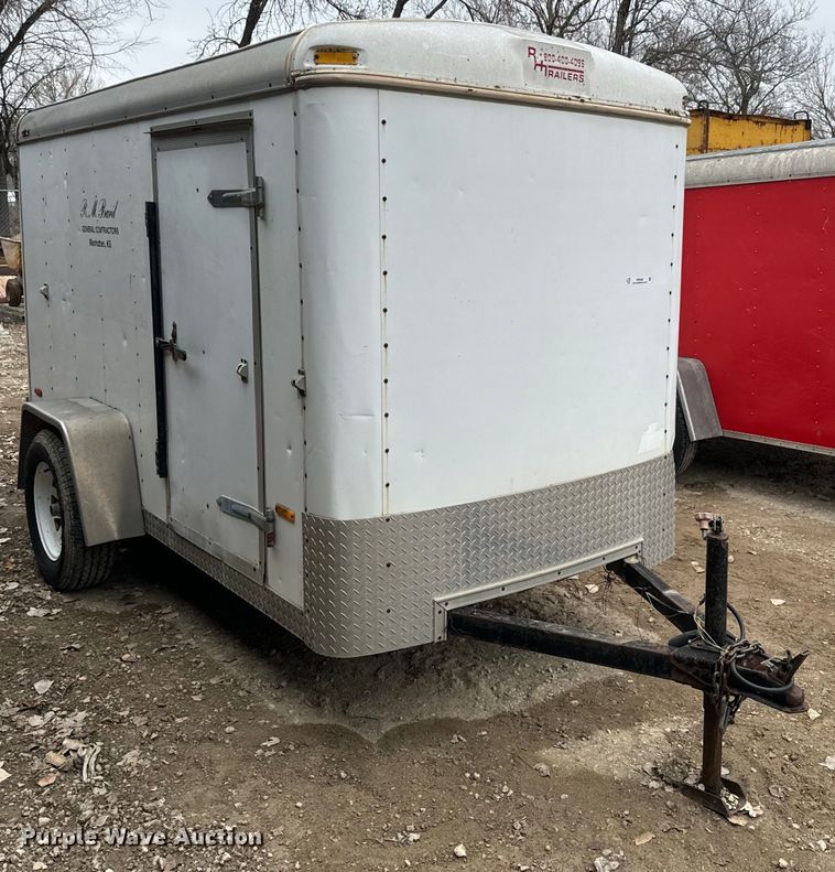 image for item NF9446 2000 Doolittle enclosed cargo trailer