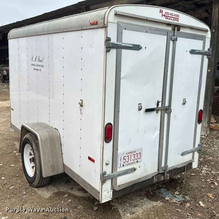 image for item NF9446 2000 Doolittle enclosed cargo trailer