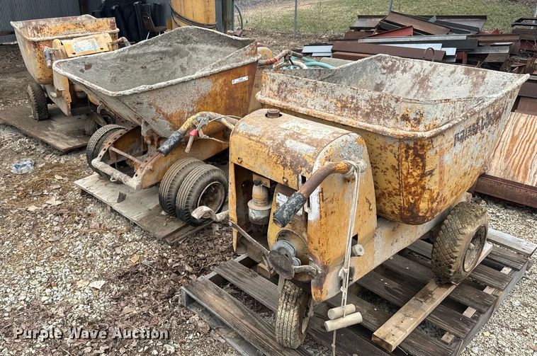 image for item NF9448 (3) Prime Mover concrete buggies 